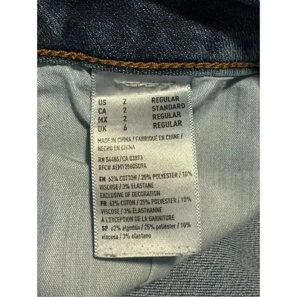 American Eagle Outfitters Size 2 Regular Super Super Stretch Hi-Rise Jeggings - Picture 5 of 7